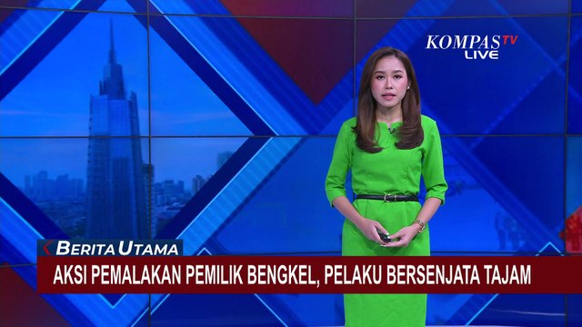 Minta Jatah Bulanan Rp100 Ribu, Pemilik Bengkel Mobil Dipalak Pria Bersenjata Tajam