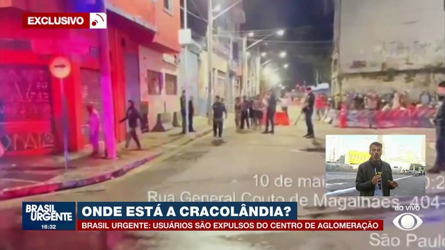 Dependentes químicos da Cracolândia saem do Centro de SP