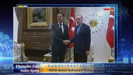 Cumhurbaşkanı Erdoğan, NATO Genel Sekreteri Rutte’yi kabul etti