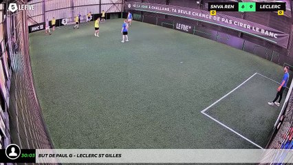 But de Paul G - Leclerc St Gilles