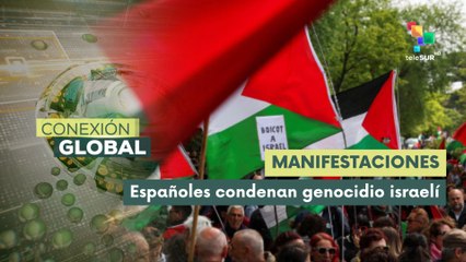 Miles de españoles marchan por el 77° aniversario de la Nakba Palestina