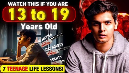 ‎7 Life Lessons For Teenagers 🤯| Watch this If YOU are 13 to 19 Year Old| Prashant Kirad