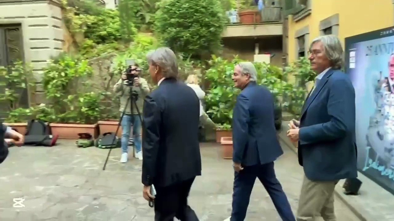 Lazio, la celebrazione dello Scudetto del 2000: l'arrivo degli ospiti