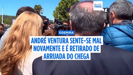 André Ventura não regressa à campanha após novo internamento