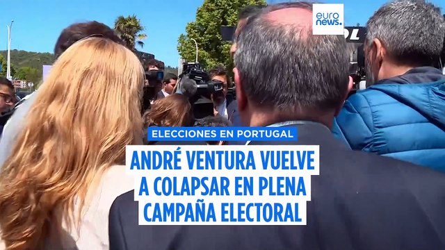El líder de Chega, André Ventura, es hospitalizado por segunda vez en plena campaña electoral