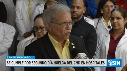 Cumplen segundo día de paro por parte del CMD en hospitales | Primera Emisión SIN