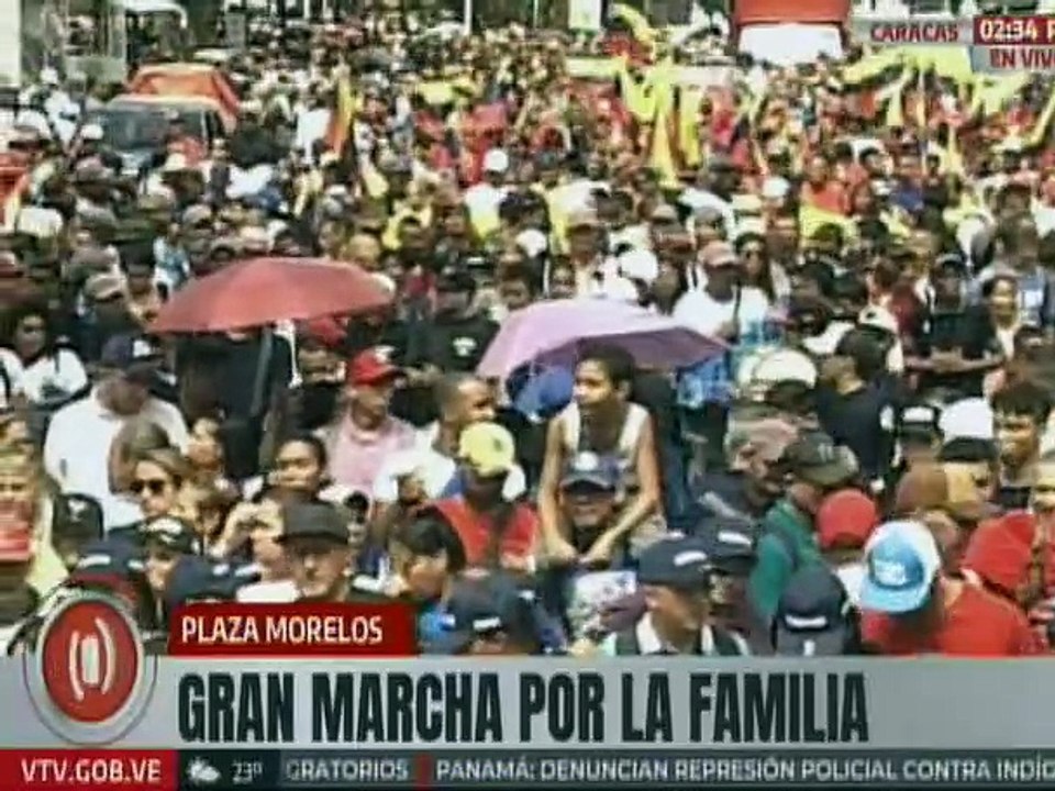 Ciudadanos se concentran en la Plaza Morelos de Caracas para iniciar la ...
