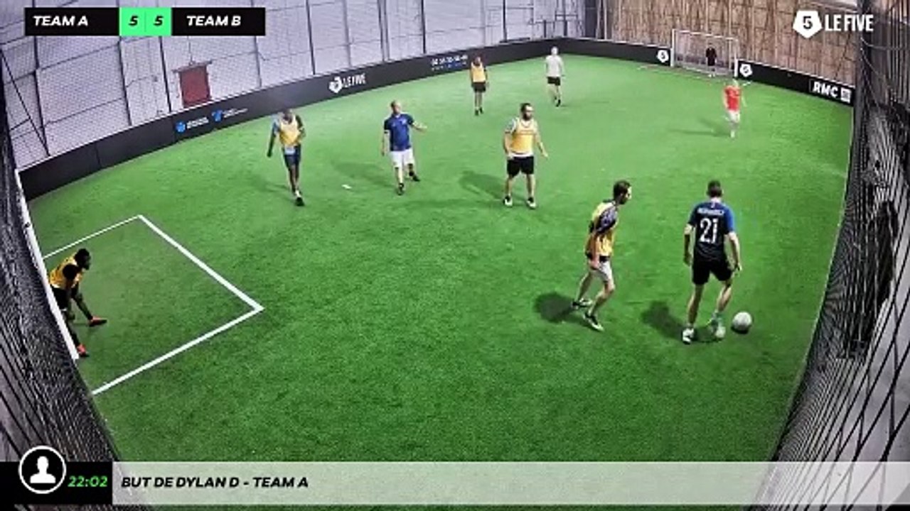 But de Dylan D - Team A