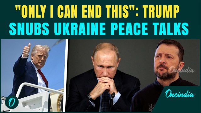 Nothing Going To Happen : Trump DEMANDS Direct Meeting With Putin | Zelensky Waits In Istanbul