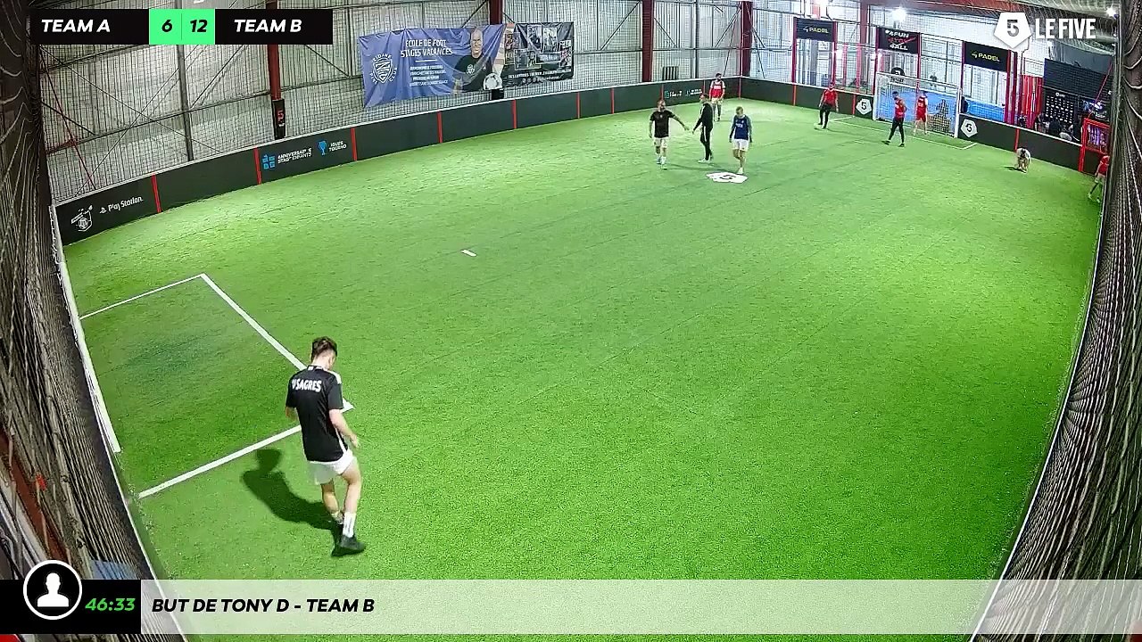 But de Tony D - Team B