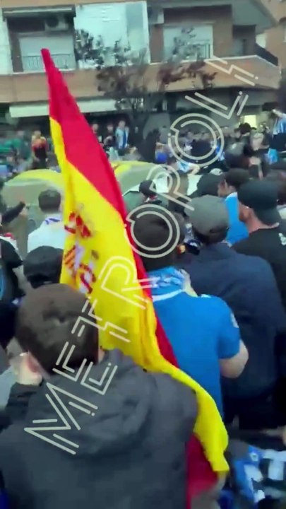 Atropello a las afueras del estadio del RCD Espanyol antes del derbi
