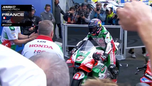 Cápsula Deportiva ⁠Johann Zarco gana el GP de Francia en la moto GP.