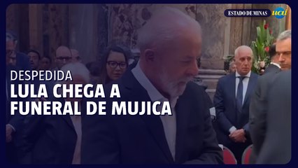 Lula participa de velório de Mujica em Montevidéu