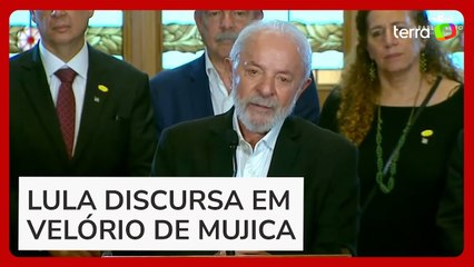 Pepe Mujica e Francisco abençoarão a humanidade do céu, diz Lula em velório no Uruguai