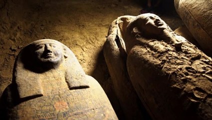 13 Mummies Coffins Unearthed In Egypt