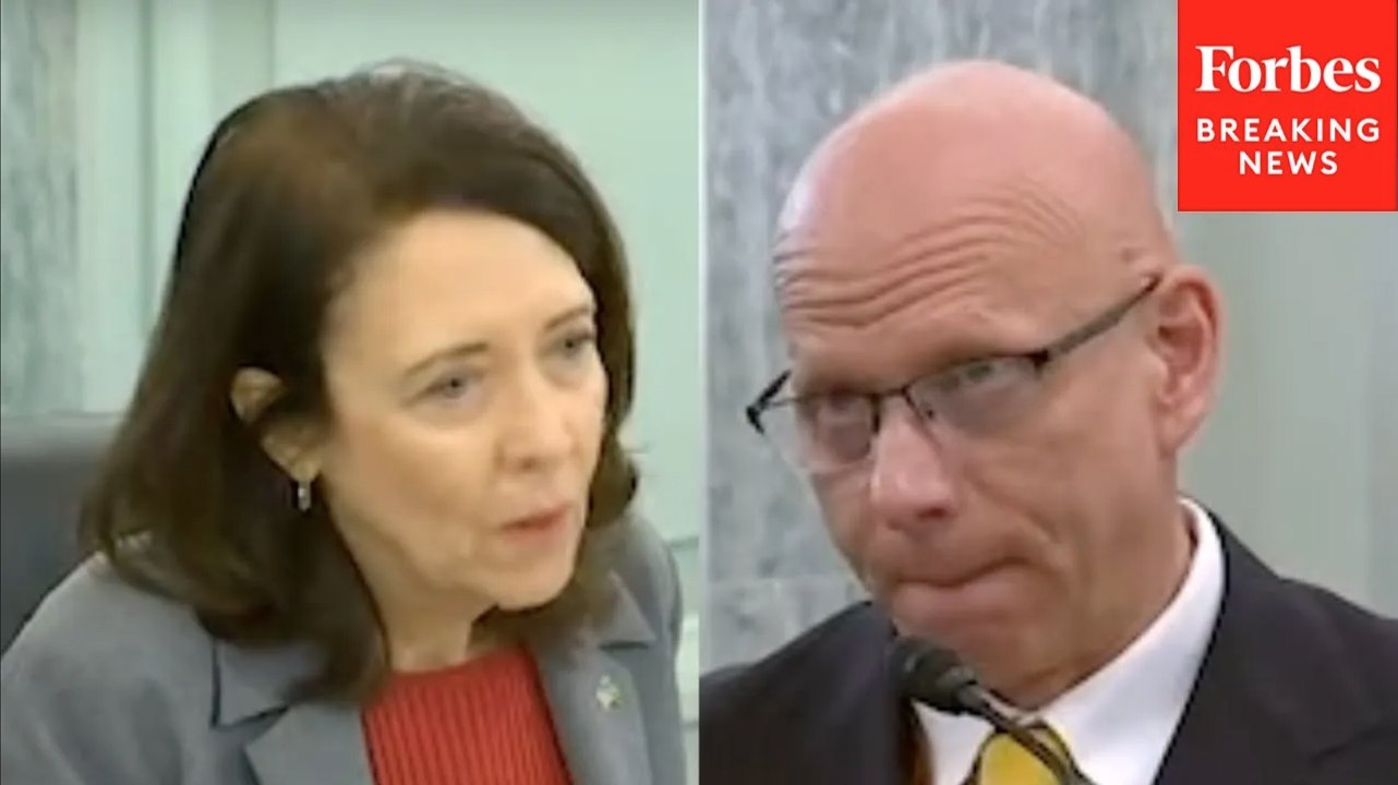 Maria Cantwell Asks FAA Officials About 'Damning' NTSB Report On DCA Plane-Helicopter Crash