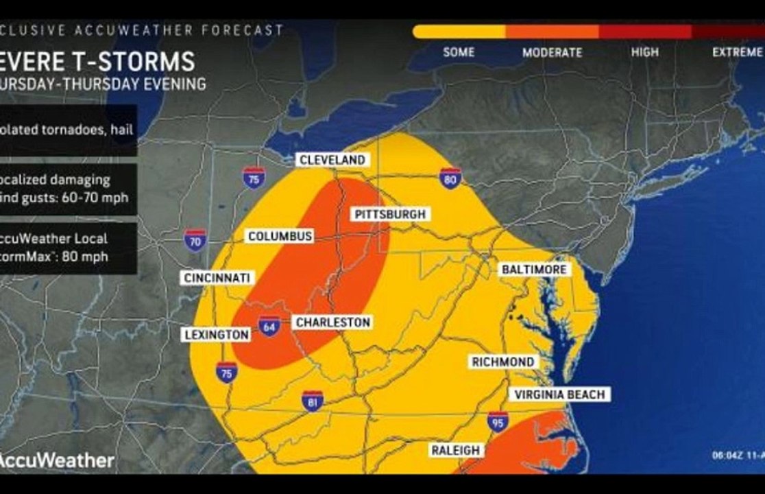 Multiday Siege Of Severe Weather, Tornado Threat Takes Aim At Midwest, Plains Through Early Next Week