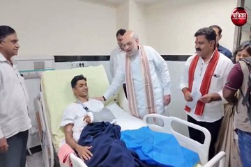 कर्रेगुट्टा पहाड़ी में नक्सल ऑपरेशन में घायल जवानों से मिले गृह मंत्री