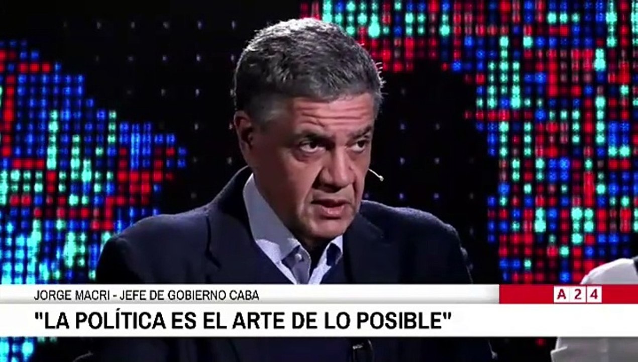 Jorge Macri, con novaresio