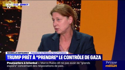 Prise de contrôle de Gaza par Trump: la présidente de Médecins Sans Frontières dénonce "un plan pour trier les gens et les déplacer de force"