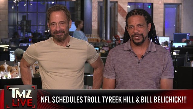 NFL Teams Throw Shade in Schedule Announcements | TMZ Live