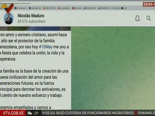 Jefe de Estado: Estamos empeñados en reunificar a las familias venezolanas que han sido separadas