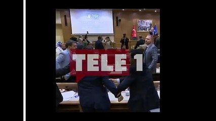 Bursa Büyükşehir belediye Meclisi'nde gerginlik!