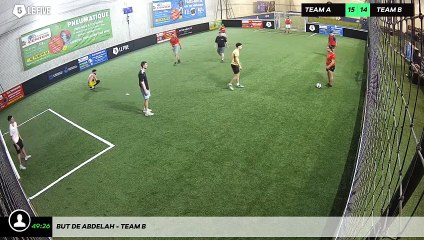 But de Abdelah - Team B