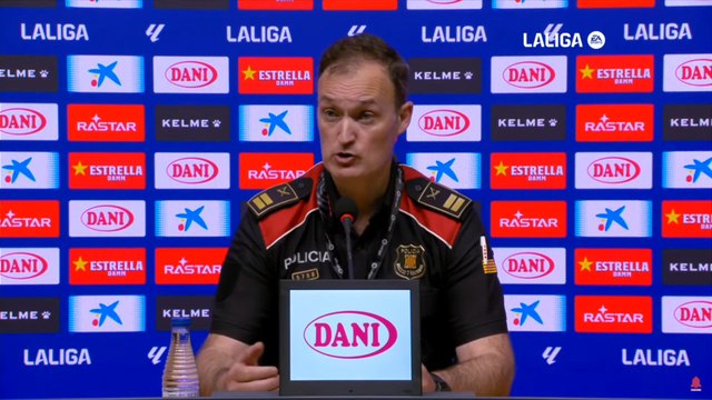 Rueda de prensa de los Mossos