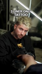 3 Liner Only Tattoo…