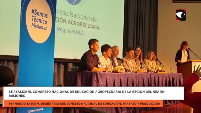 Se realiza el Congreso Nacional de Educación Agropecuaria de la Región del NEA en Misiones