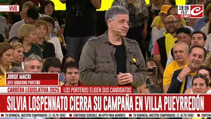 Jorge Macri: "No vamos a dejar que el kirchnerismo destrozé la ciudad"