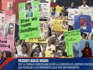 Presidente Maduro: "Migrar no es un delito, perseguir y torturar a los migrantes si es un delito"