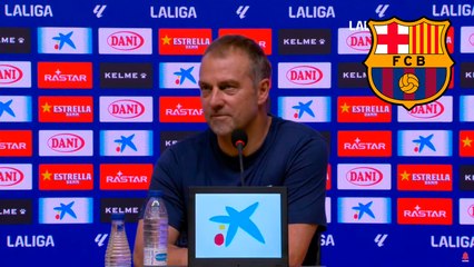 Hansi Flick destaca la mentalidad del Barcelona tras coronarse en LaLiga: "Nos sentimos como una familia"