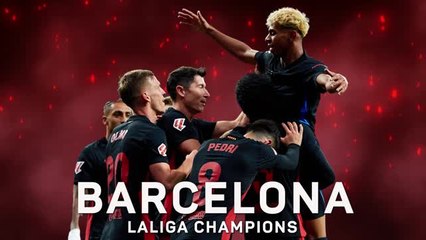 The numbers behind Barcelona's LaLiga title triumph