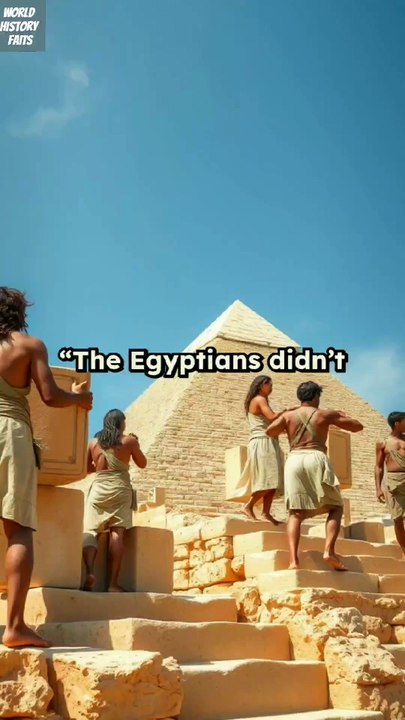 Egyptians Didn't Use Slaves To Build Pyramids | Myth Debunked