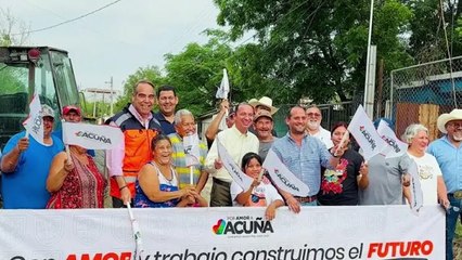 Sigue llevando municipio pavimentación a las calles de Acuña