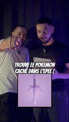 Trouve le Pokémon caché dans l'épée !