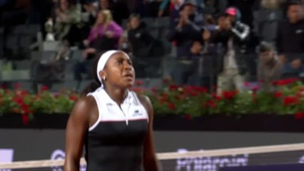 Gauff survives Zheng epic to reach Rome final