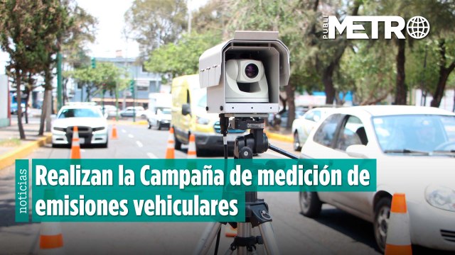 Realizan la Campaña de medición de emisiones vehiculares con sensor remoto