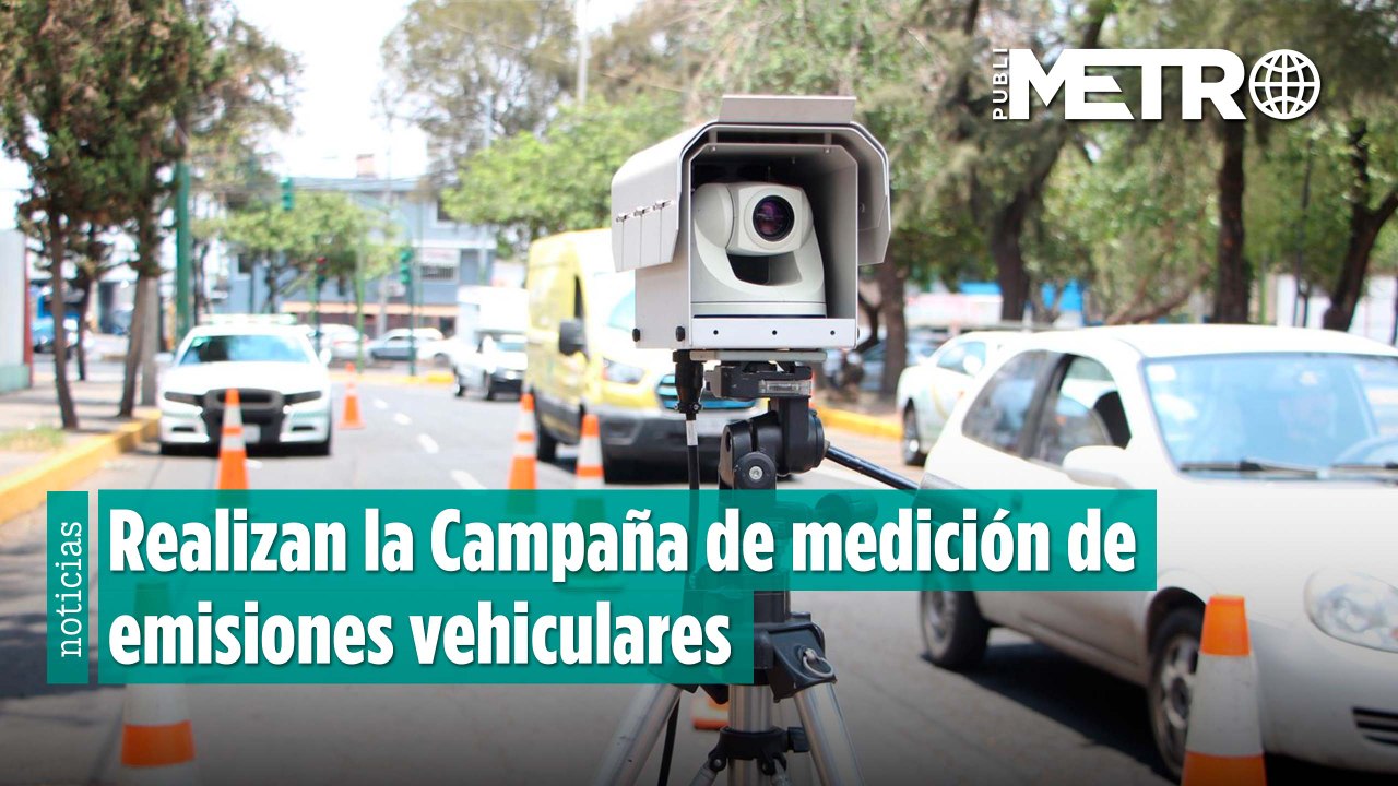 Realizan la Campaña de medición de emisiones vehiculares con sensor remoto