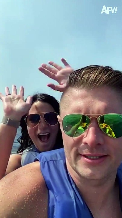 194. Keep your eyes on the waves, sir 🌊 #tahoe #lake #jetski #fail