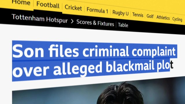 외신도 '손흥민 임신 협박' 주목... 명백한 피해자 / YTN