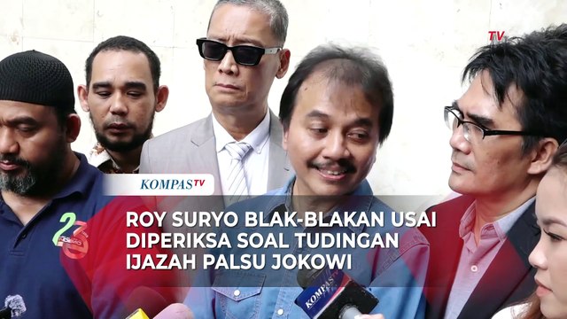 Roy Suryo Blak-blakan Usai Diperiksa Kasus Tuduhan Ijazah Palsu Jokowi: Laporan Tidak Jelas!