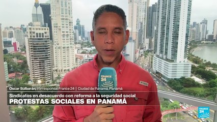 Manifestantes rechazan acuerdo con EE. UU. sobre el Canal de Panamá