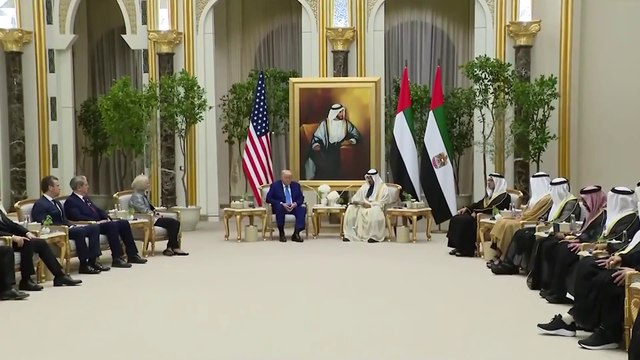 Trump meets with United Arab Emirates president_1080p