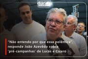 “Não entendo por que essa polêmica”, responde João Azevêdo sobre ‘pré-campanhas’ de Lucas e Cícero