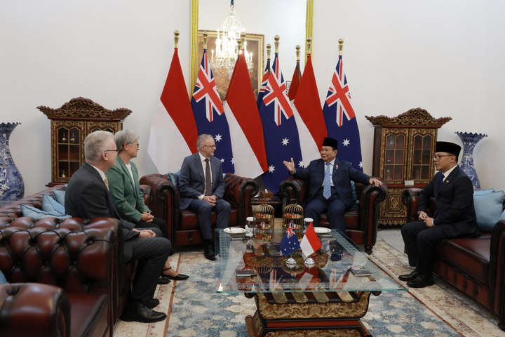 Pujian PM Australia untuk Prabowo: "Pemimpin dengan Visi dan Keteguhan untuk Kawasan"