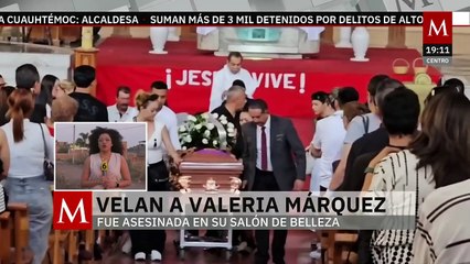 Despiden a Valeria Márquez con misa de cuerpo presente en templo de Guadalajara