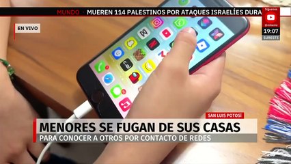 En SLP, reportan fuga de menores de sus hogares para conocer a otras personas contactadas por redes